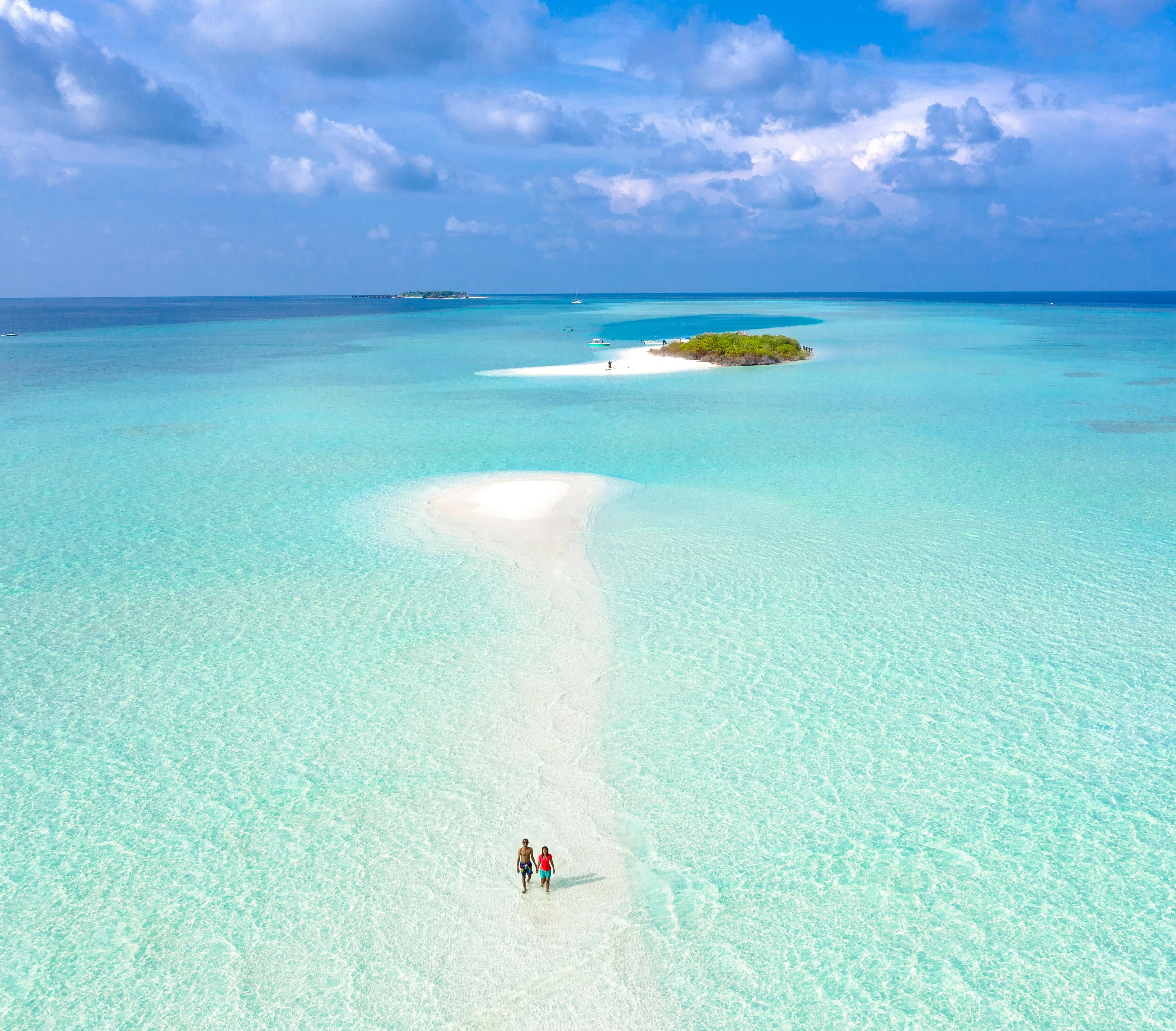 Maldives sandbar